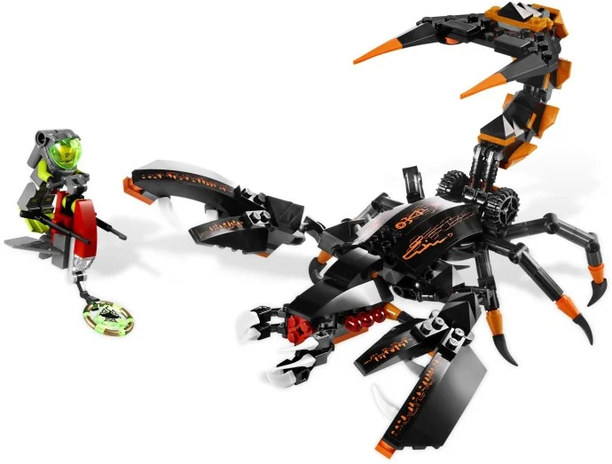 Skorpion nurek klocki zestaw Misb 2010