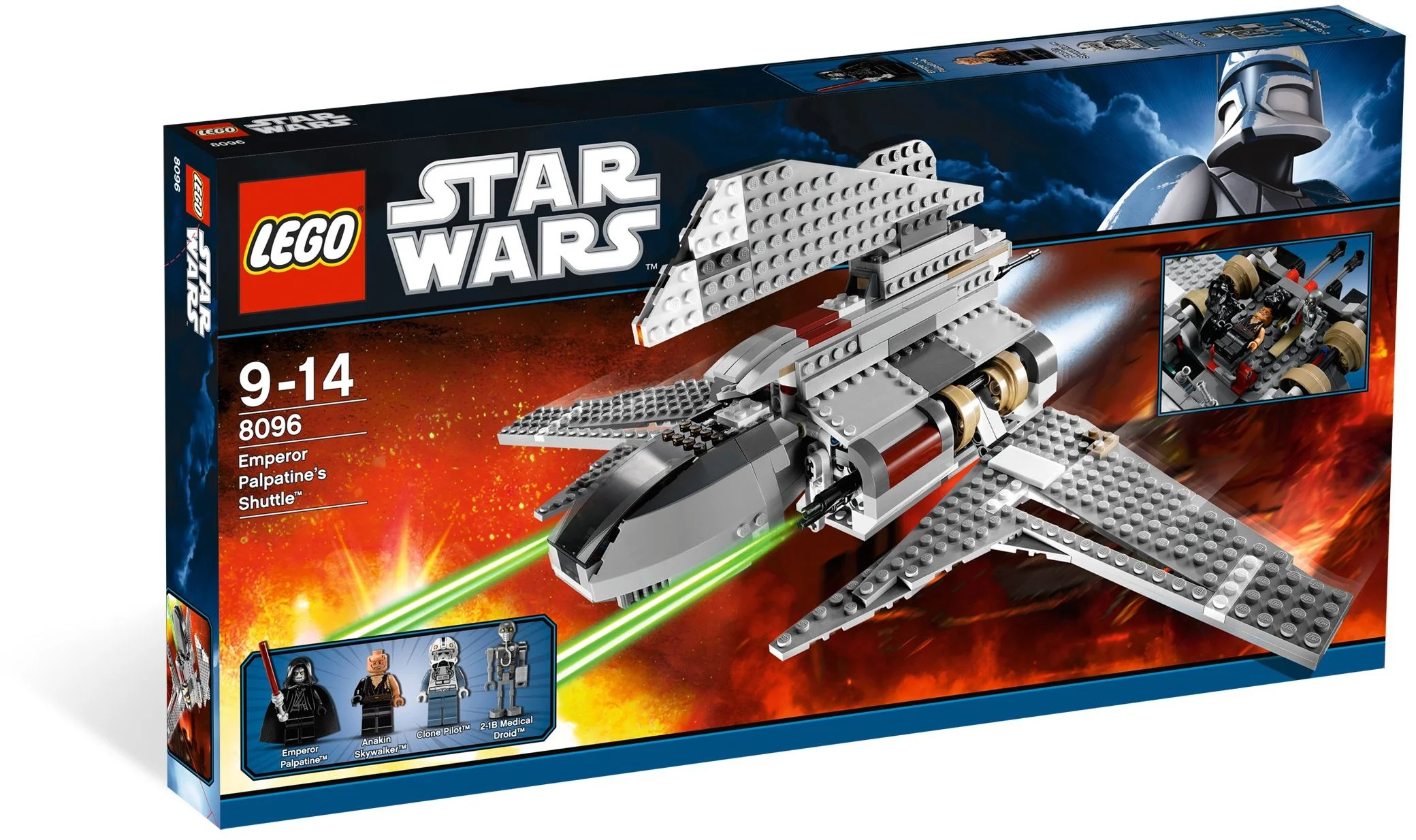 LEGO® 8096 Wars Statek Palpatine'a - zdjęcie 13