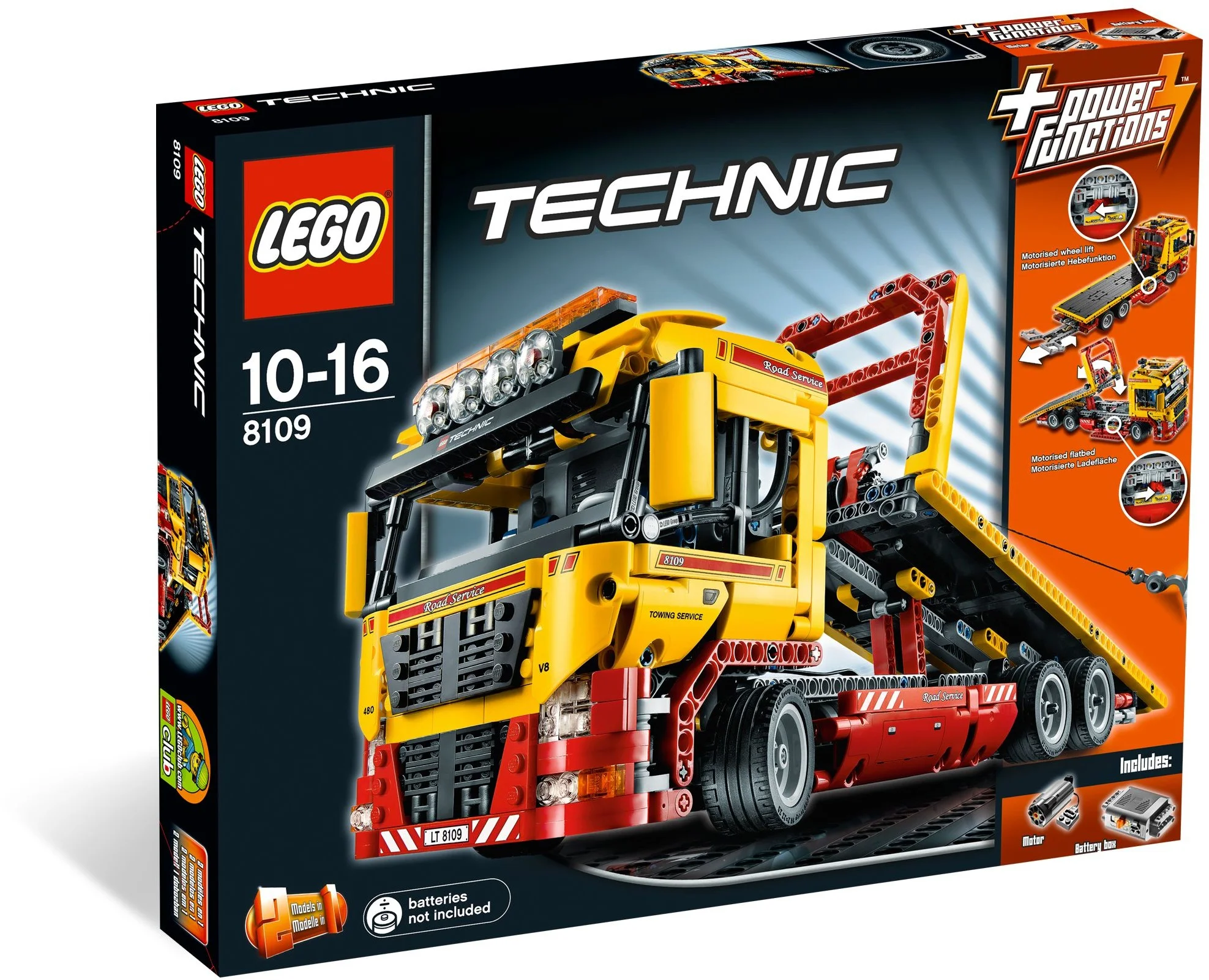 LEGO® 8109 Ciężarówka z Płaską Platformą - zdjęcie 3