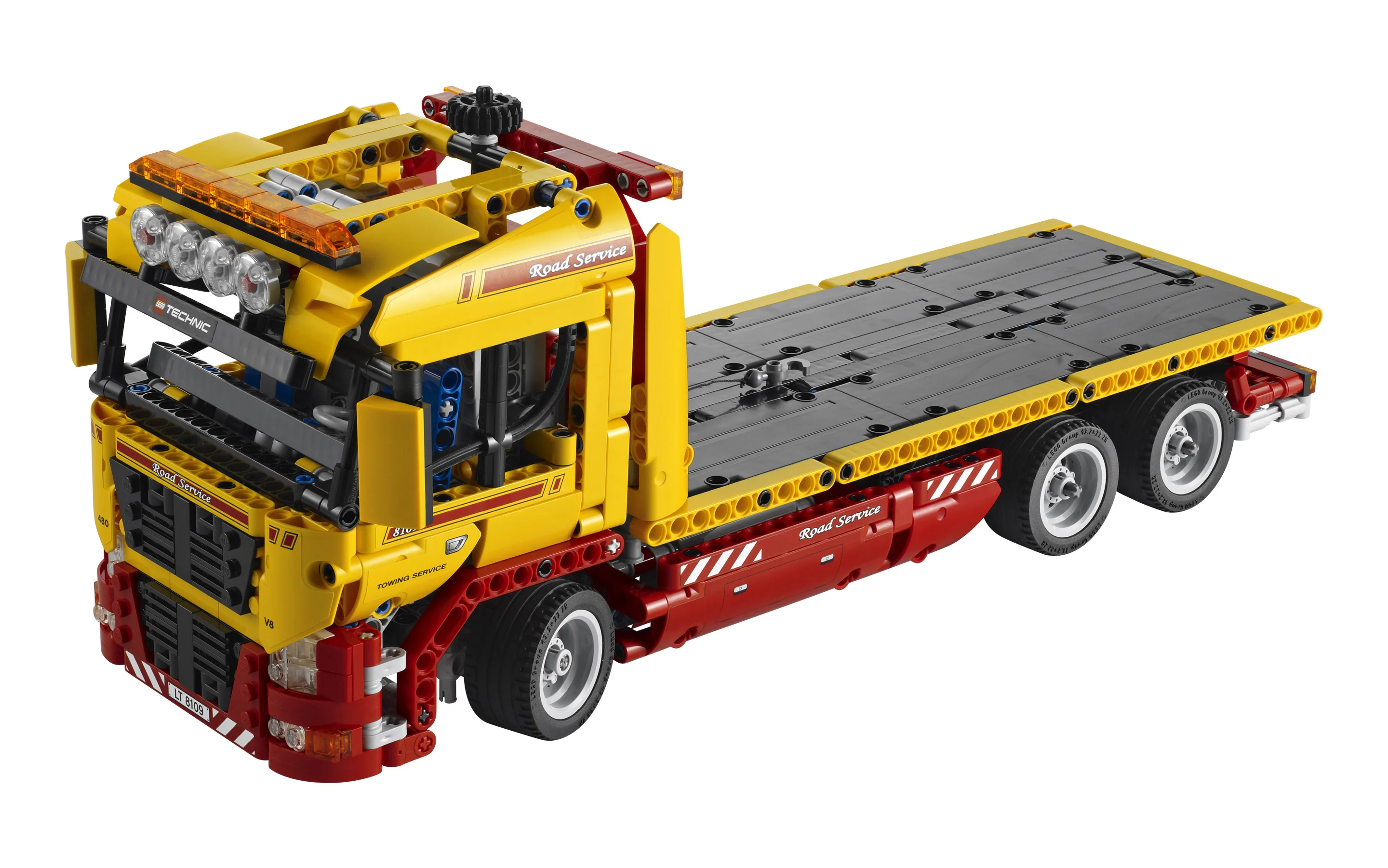 LEGO® 8109 Ciężarówka z Płaską Platformą - zdjęcie 11