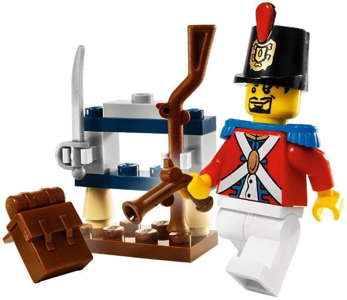 LEGO® 8396 soldier's arsenal, nowy, bez pudełka