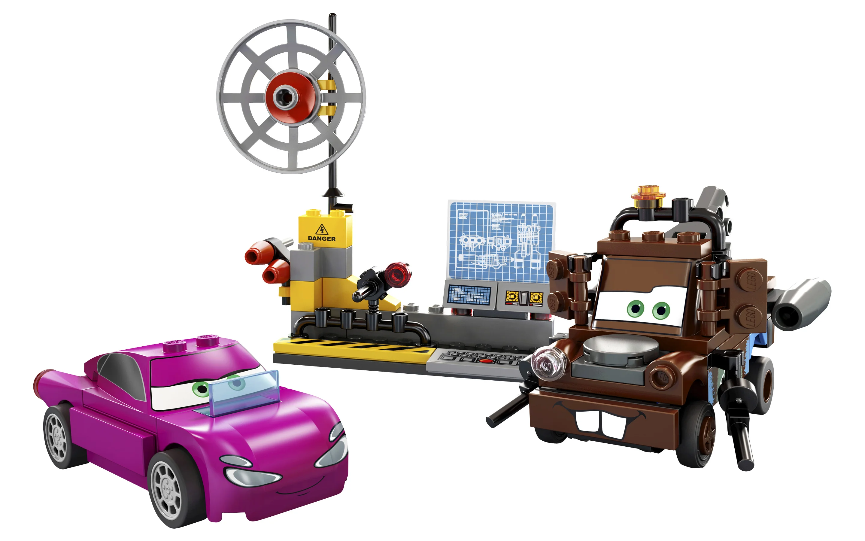LEGO® 8424 Cars Złomek Superszpieg Disney Misb 2011 mikołaj choinka - zdjęcie 5