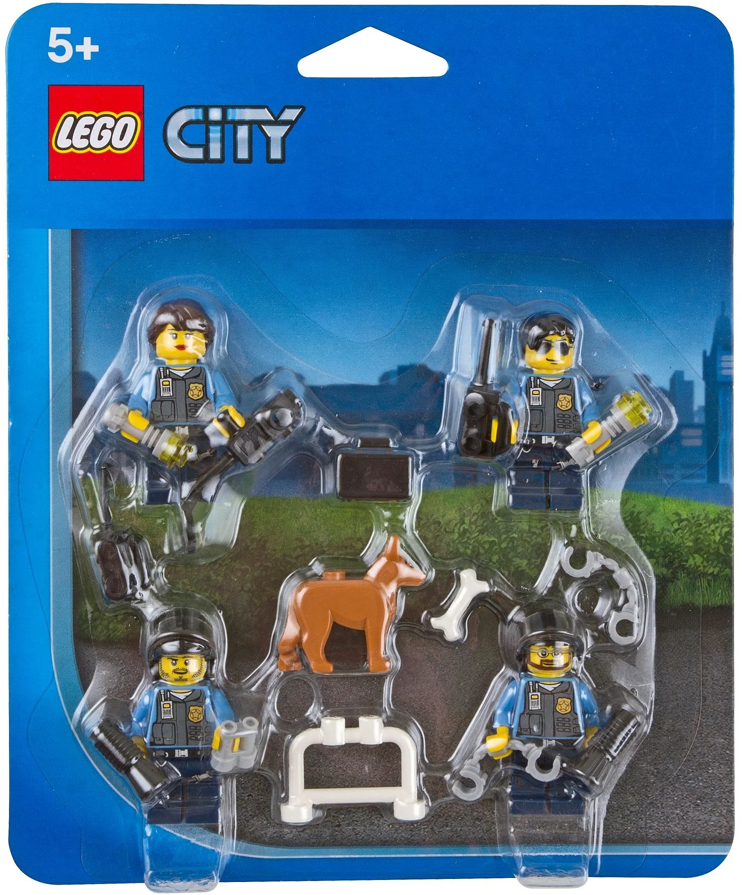 Zestaw akcesoriów policyjnych z serii LEGO City
