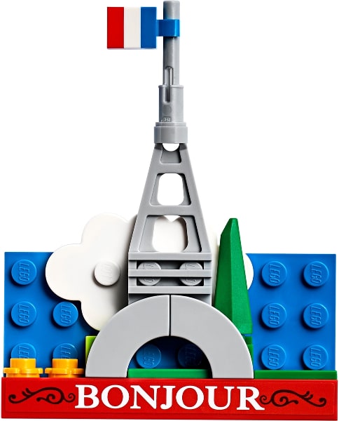 Lego Magnes Z Wieżą Eiffla