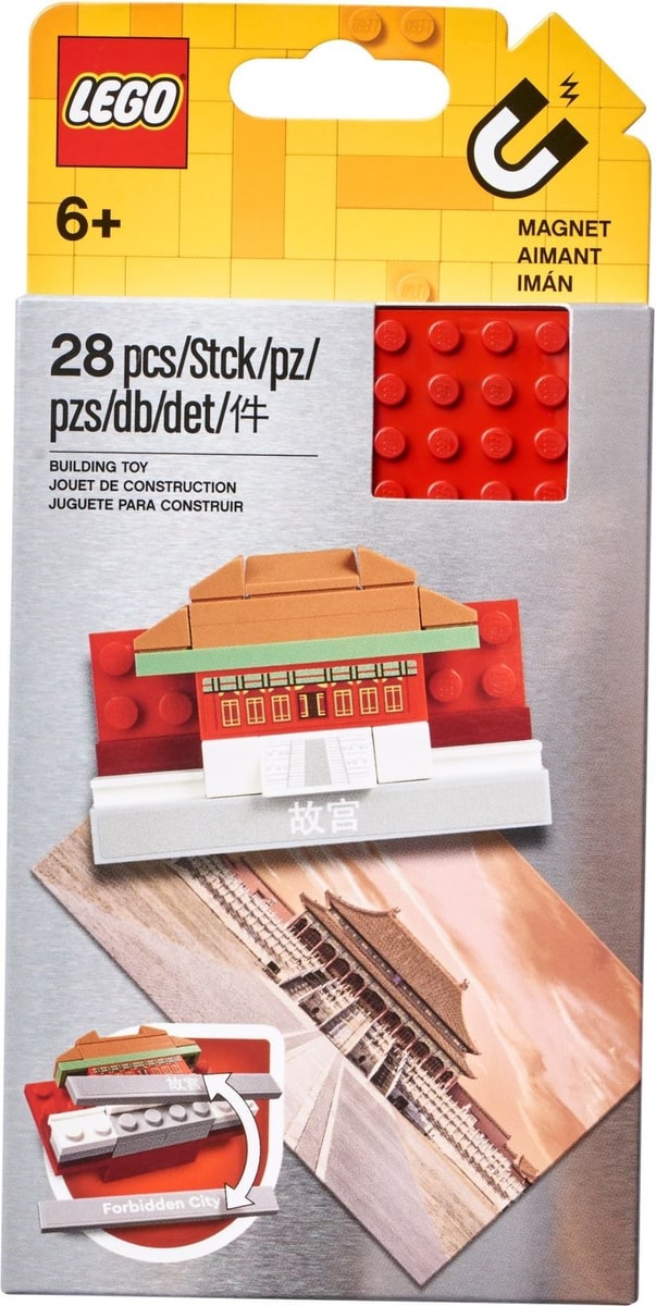 Lego Classic Magnes z zakazanym miastem do złożenia