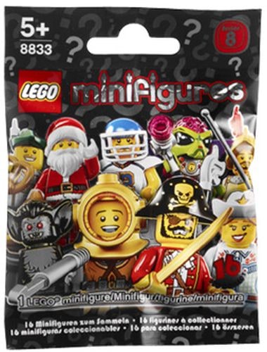 LEGO® 8833 Seria 8 Alien Villainess Zły obcy kosmita col08-16 - zdjęcie 1
