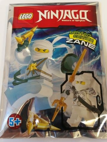 Nowy Lego Ninjago Zane Titanium Ninja White unikat