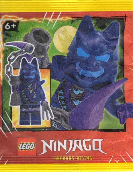 Zestaw Lego Ninjago Minifigure Polybag Wolf Mask Warrior #