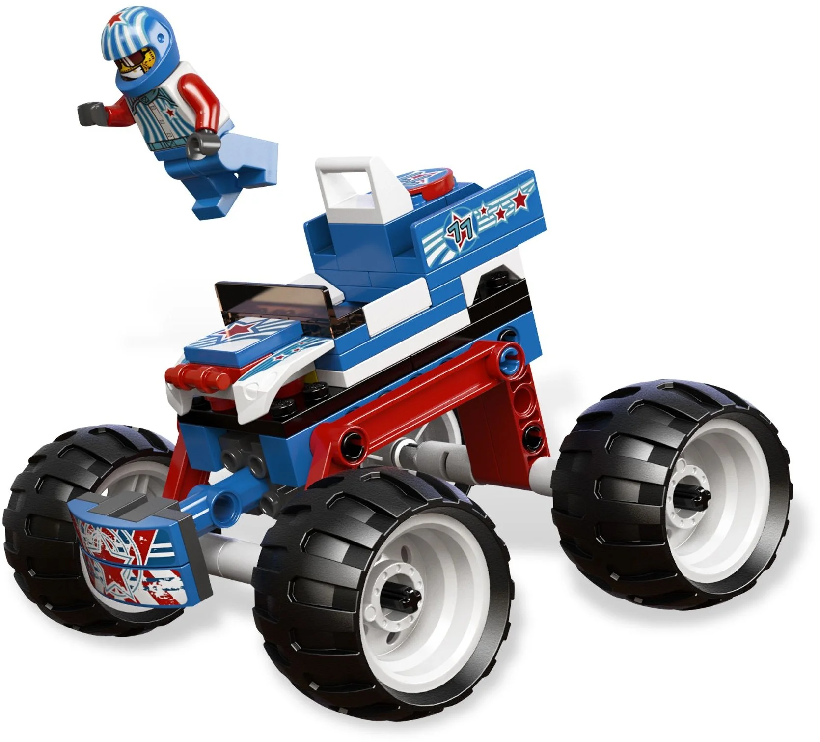 LEGO® 9094 Monster Truck zestaw klocki Misb 2012 mikołaj choinka - zdjęcie 3