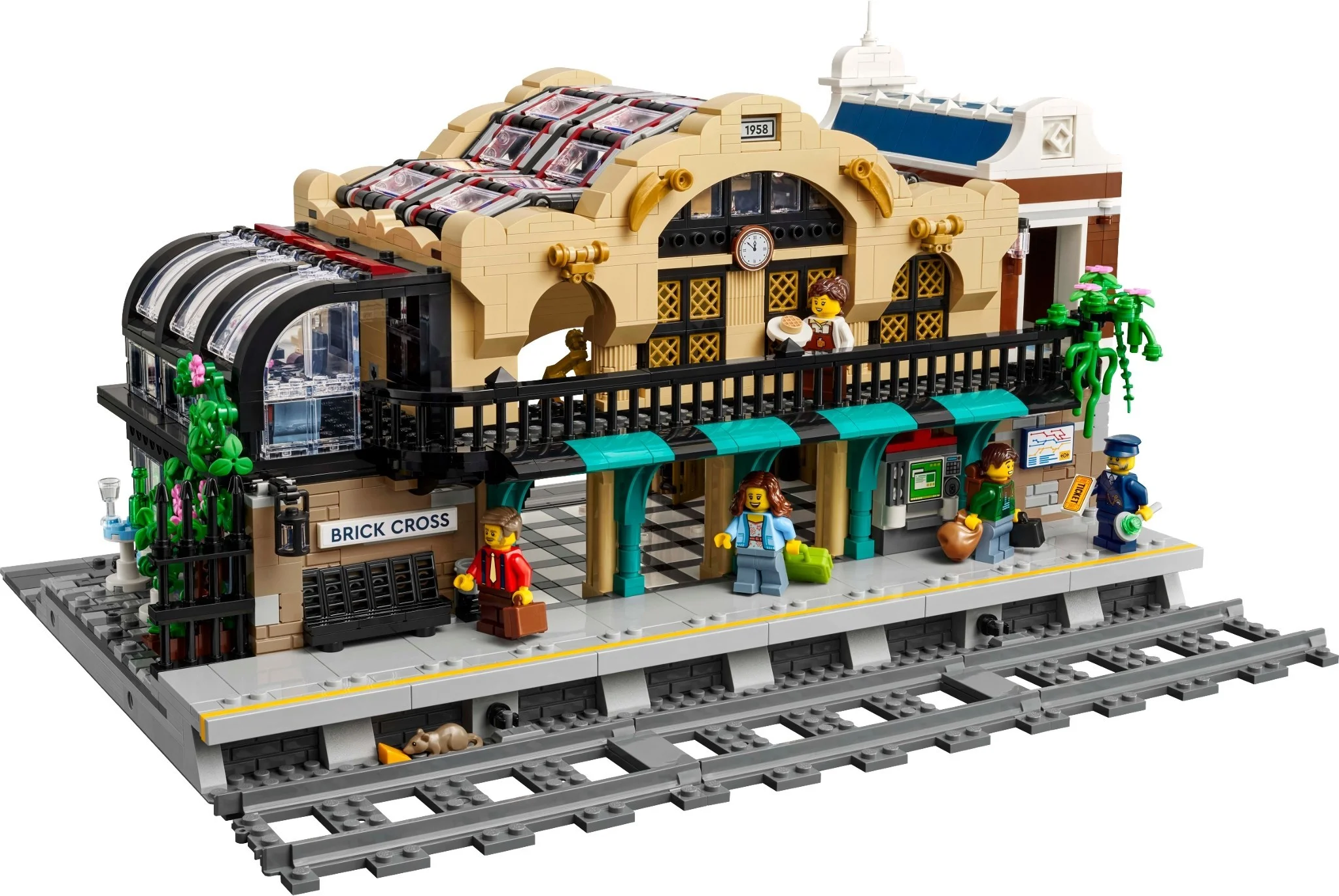 LEGO® 910034 Bricklink Dworzec Kolejowy - zdjęcie 3
