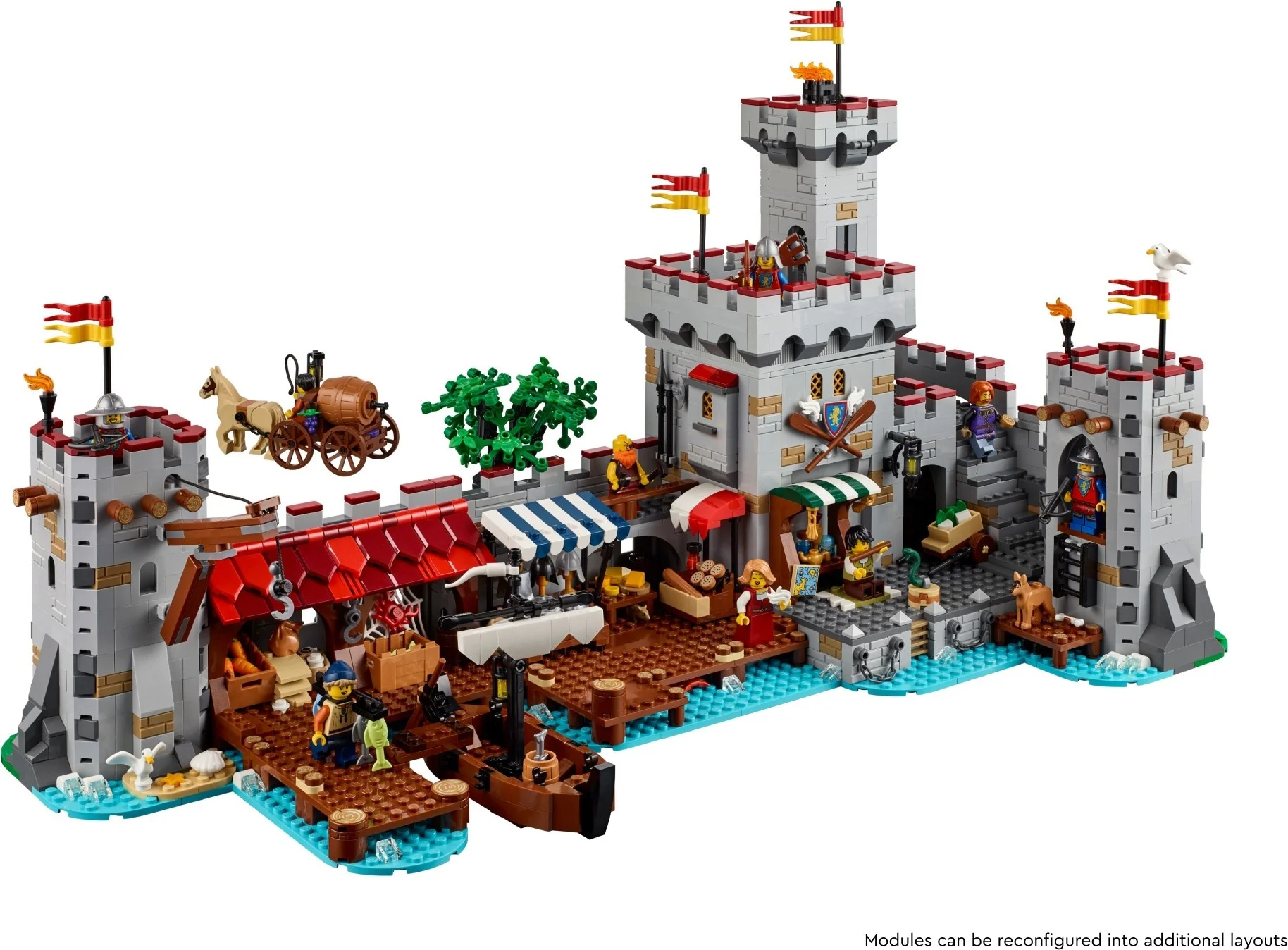 LEGO® 910047 Średniowieczny nadmorski rynek - zdjęcie 3