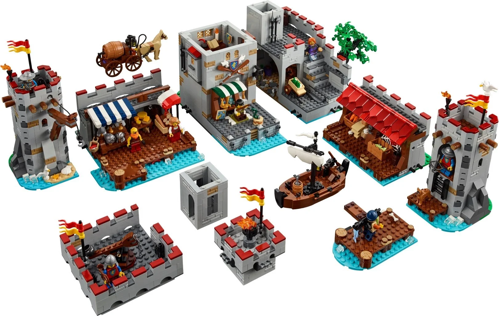 LEGO® 910047 Średniowieczny nadmorski rynek - zdjęcie 4