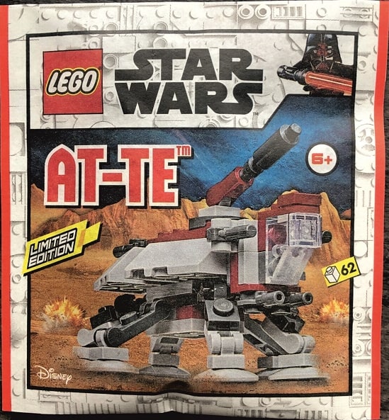 Zestaw Lego Star Wars Minifigure Polybag At-te #