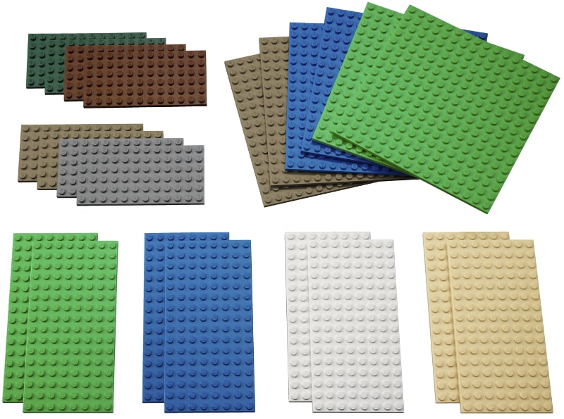 LEGO® 9388 System Małe płytki budowlane