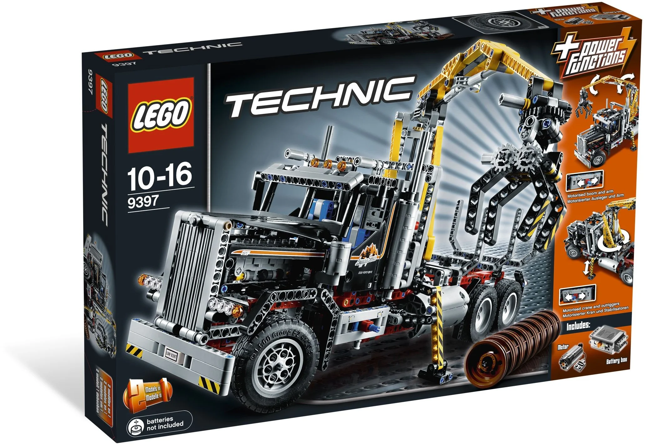 LEGO® 9397 Ciężarówka do Transportu Drewna - zdjęcie 2