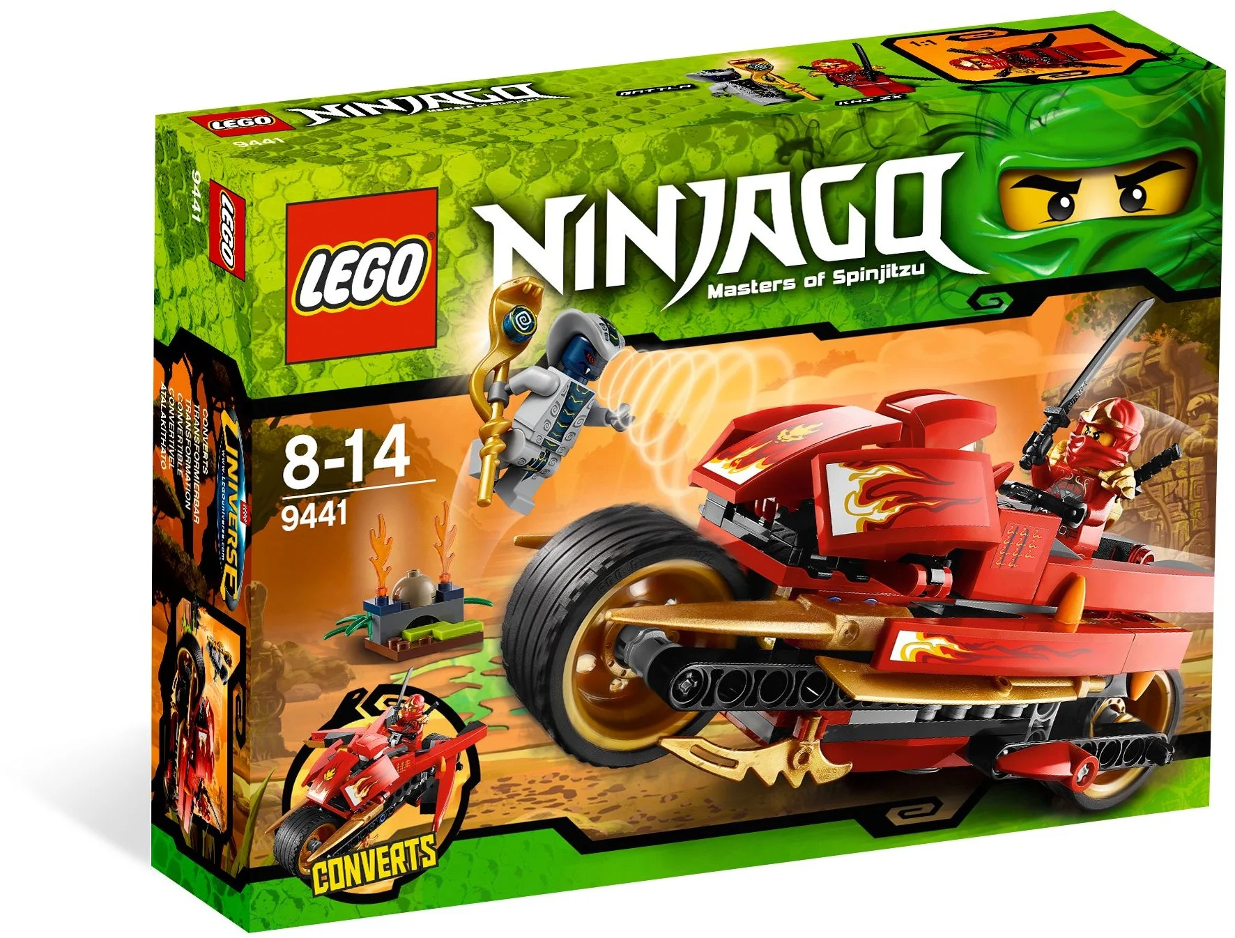 LEGO® 9441 Kai's Blade Cycle - zdjęcie 2