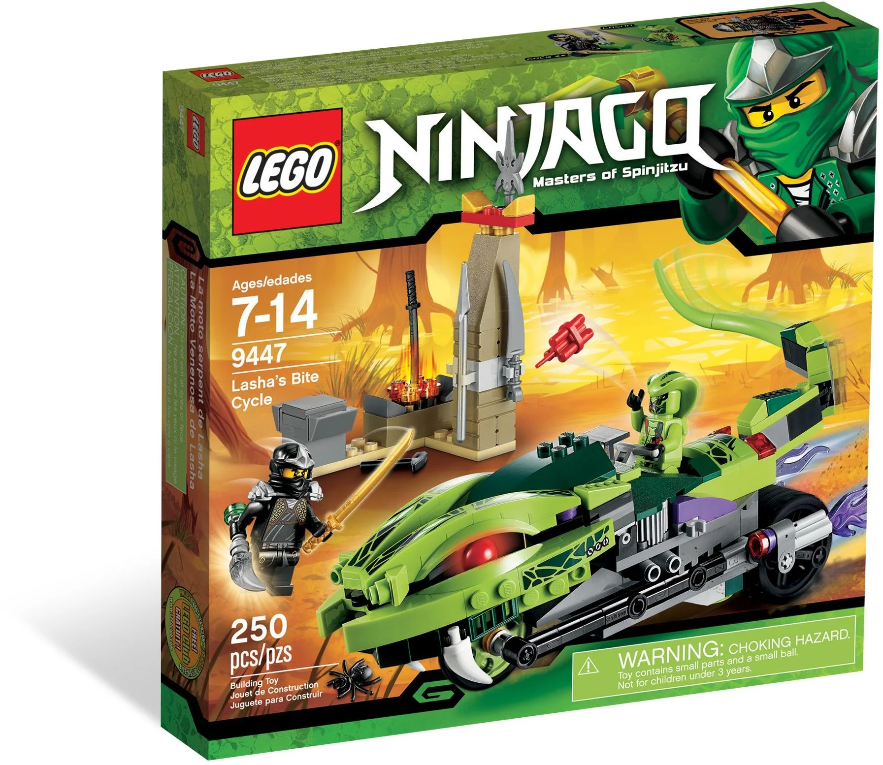 LEGO® 9447 Ninjago Lasha's Bite Cycle 9447 - zdjęcie 2