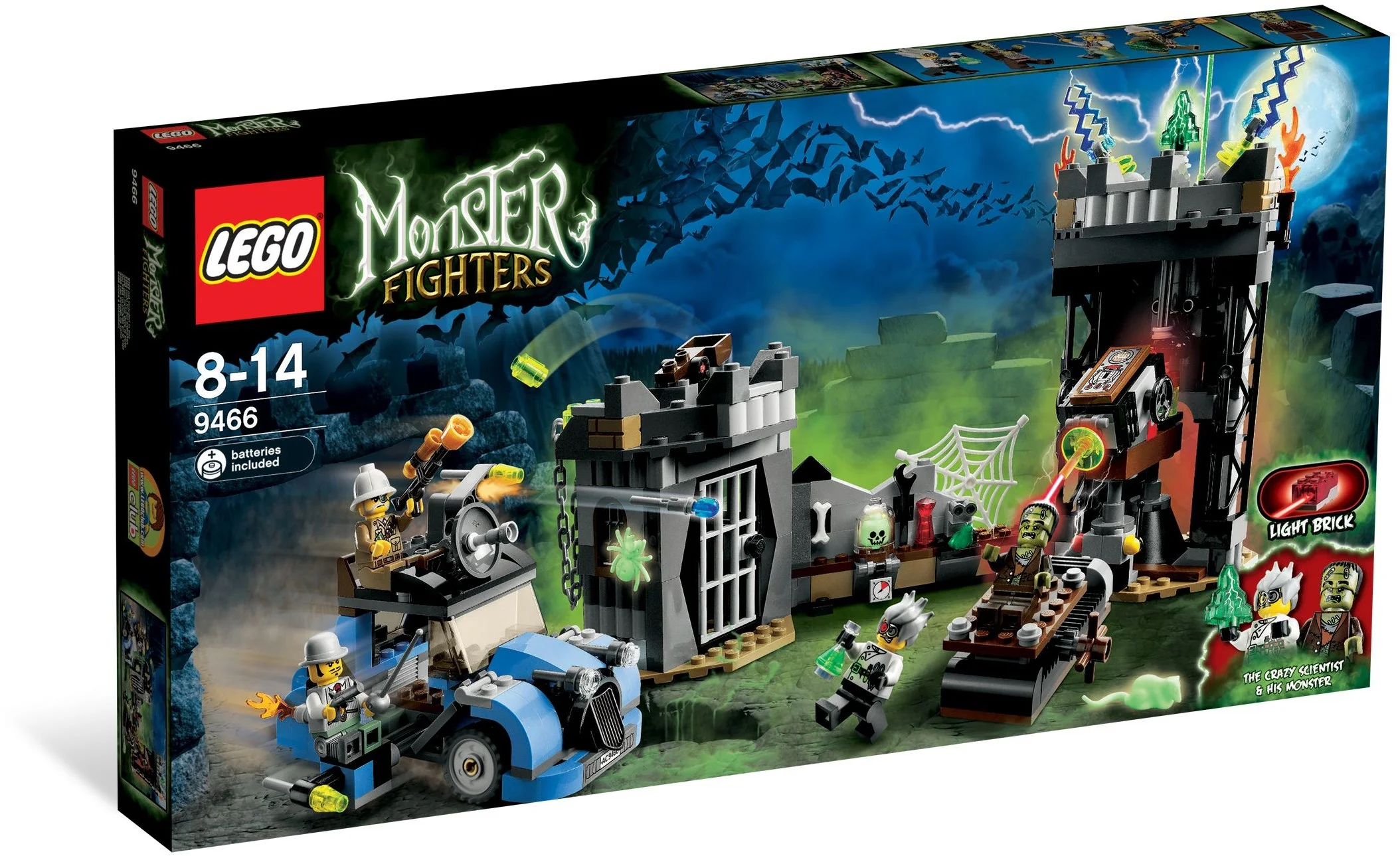 LEGO® 9466 Lego Monster Szalony profesor i jego potwór