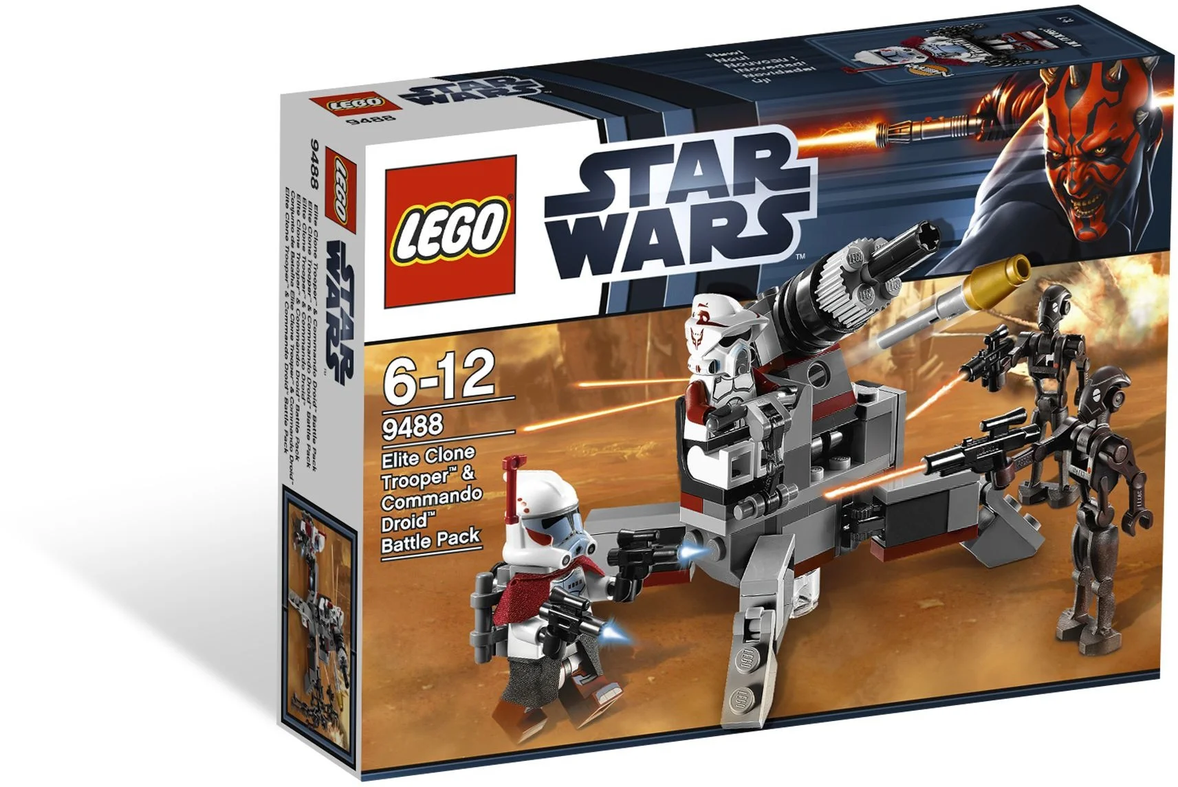 LEGO® 9488 Star Wars Elite Clone Trooper i Commando Droid Nowe - zdjęcie 2