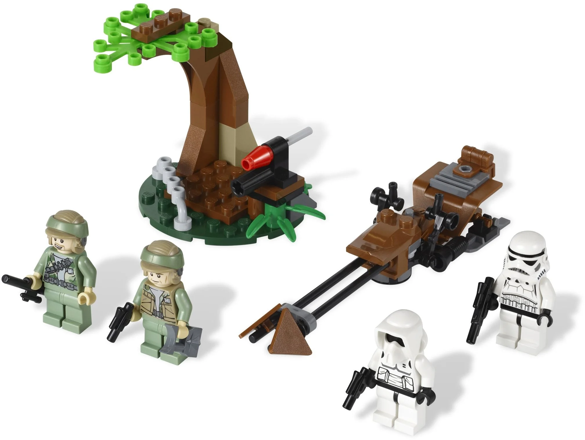 LEGO® 9489 WARS Endor™ Rebel Trooper™ & Imperial Trooper™ Battle Pack - zdjęcie 7