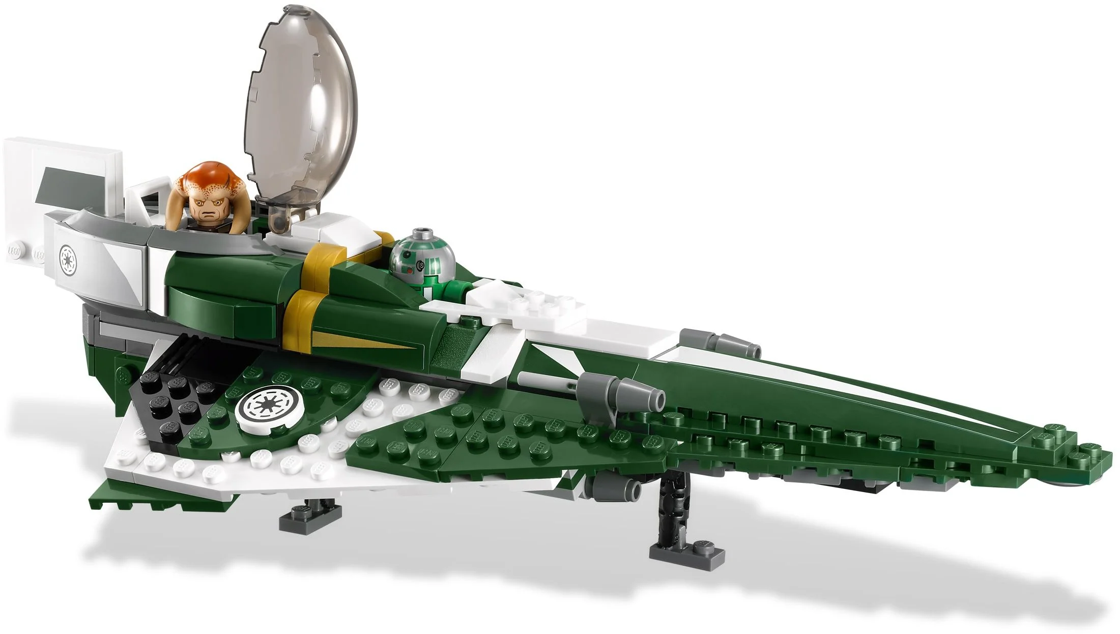 LEGO® 9498 Wars Gwiezdny myśliwiec Jedi Starfighter Saesee Tiin R3-D5 - zdjęcie 3
