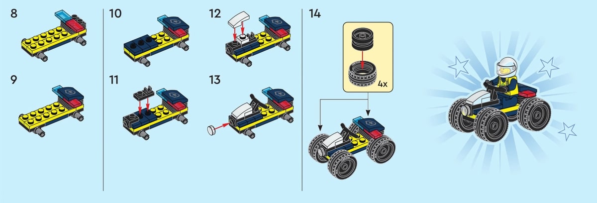 LEGO® 951440 Police Buggy - zdjęcie 3