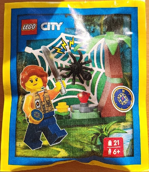 Zestaw Lego City Minifigure Polybag Jungle Explorer #