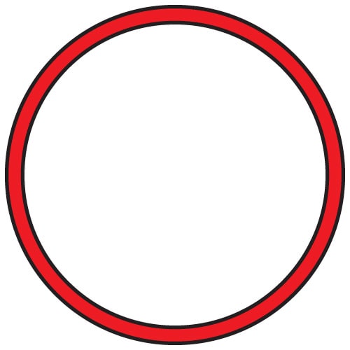 Red Bands (Pack of 25)