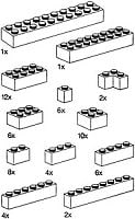 LEGO® 9933 Basic Bricks (red)