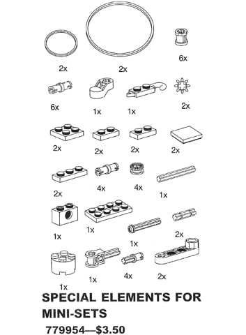LEGO® 9954 Special Elements for Mini Sets