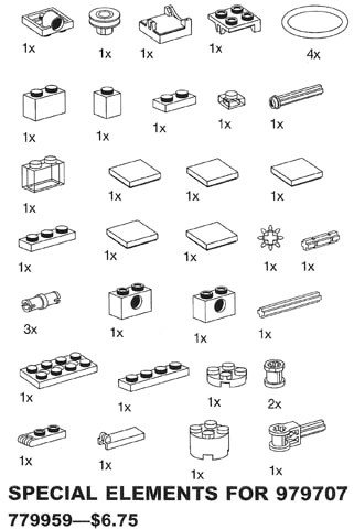 LEGO® 9959 Special Elements for Intelligent House Building Set