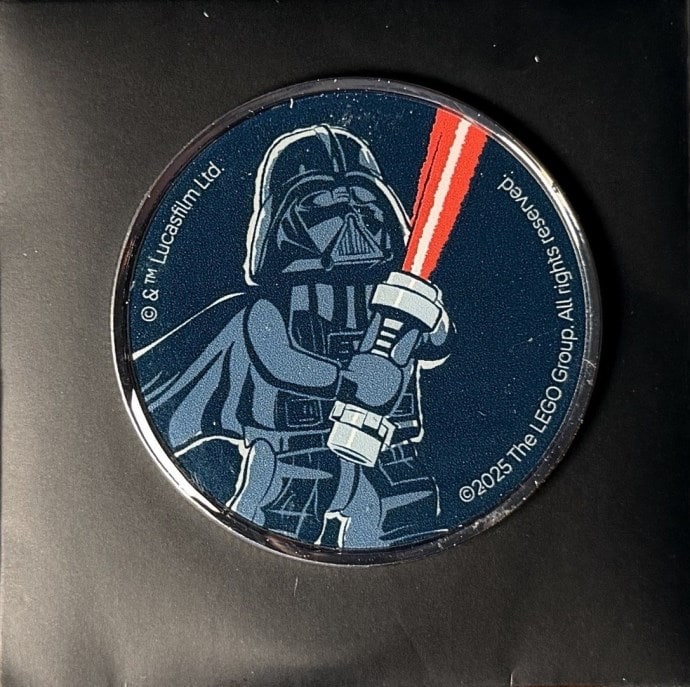 LEGO® COIN Darth Vader Collectable Coin