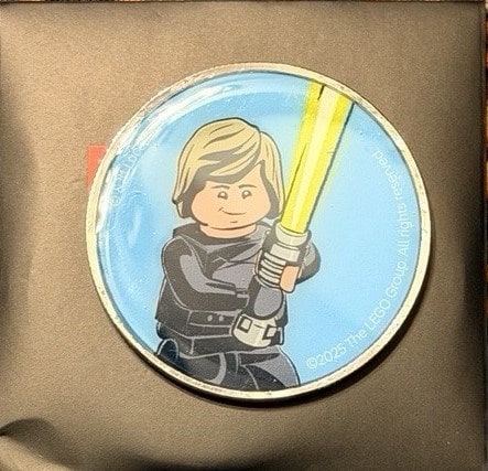 LEGO® COIN Luke Skywalker Collectable Coin