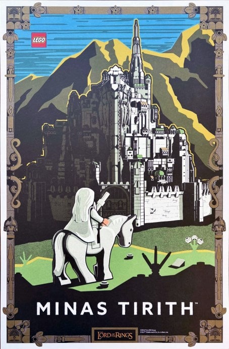 Minas Tirith Art Print