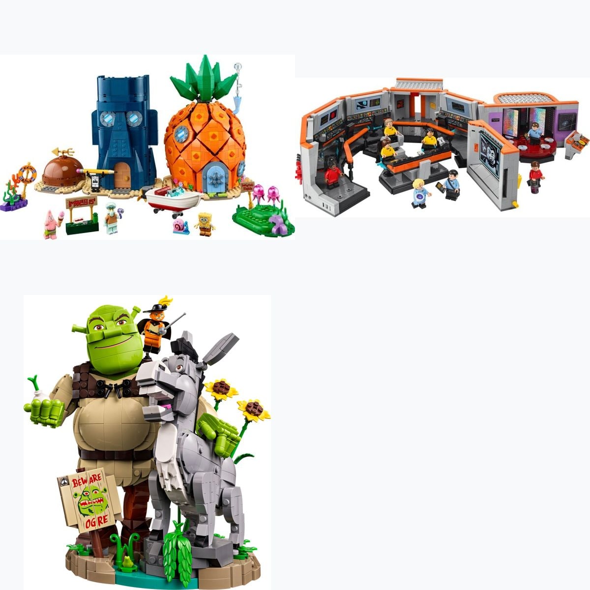 LEGO SpongeBob, Star Trek i Shrek 2026: ceny nowych licencji