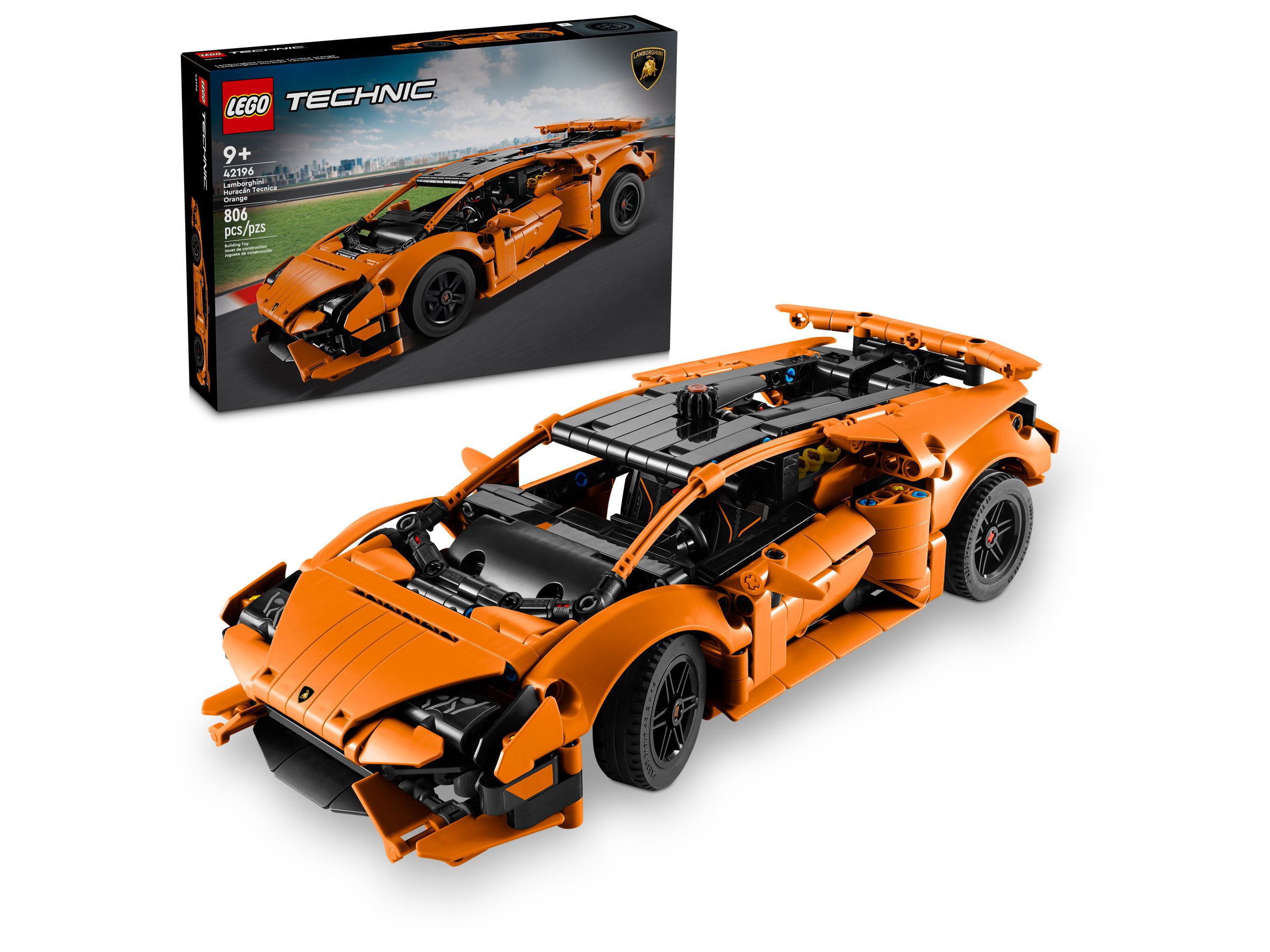 LEGO® 42196 Pomarańczowe Lamborghini Huracán Tecnica - zdjęcie 3